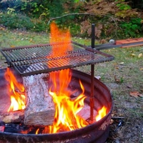 Mega Yooper Campfire Grill