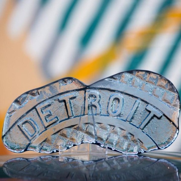 Detroit Puddle Glass