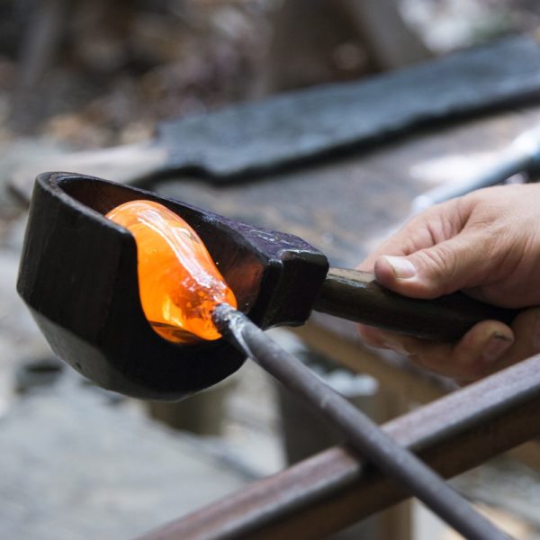 Icicle Glass Blowing