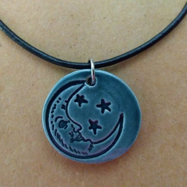 Moon and Stars Necklace