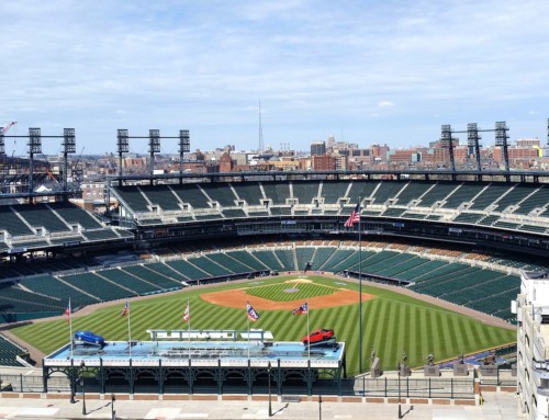 Do you want to hit some balls at Comerica Park?