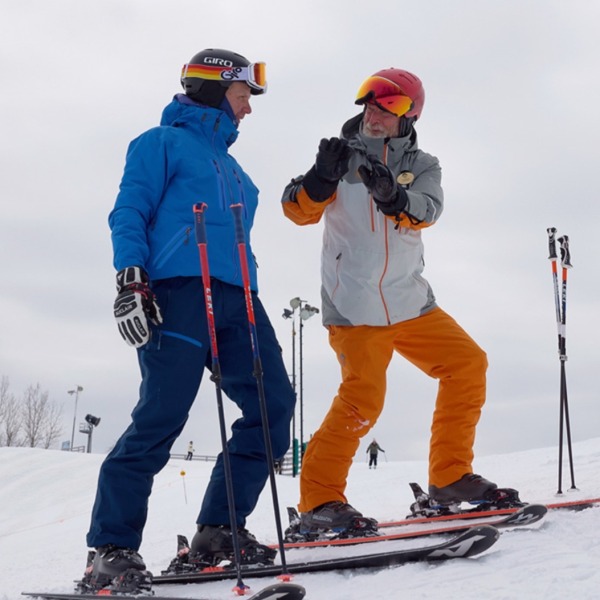 Crystal Mountain Ski Lesson