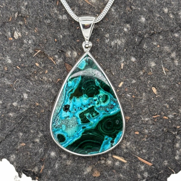 Chrysocolla Pendant
